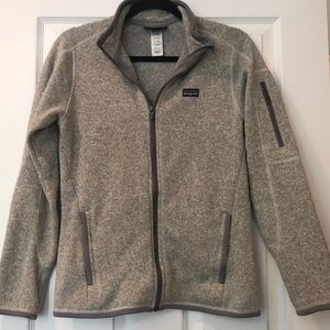 Patagonia Gray Womens Better Sweater Full Zip